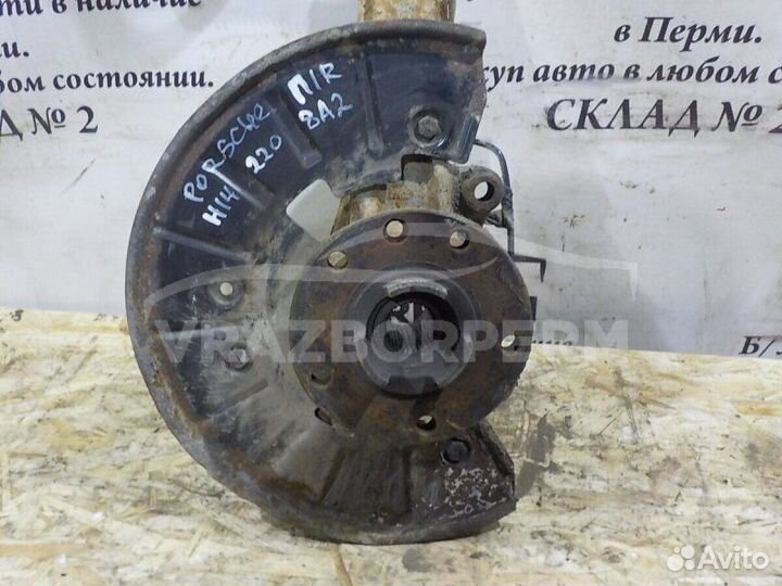 Кулак поворотный передний правый Porsche Cayenne