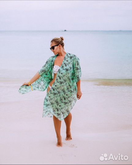 Туника пляжная женская one size