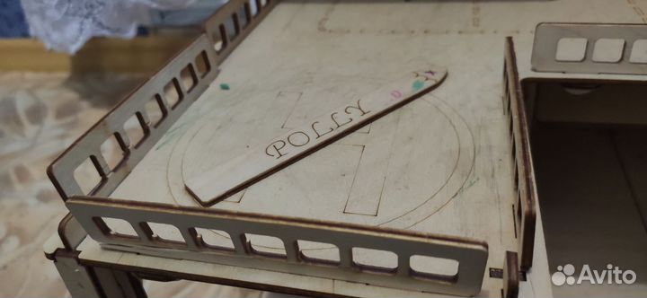 Парковка деревянная