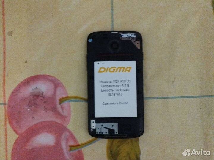 DIGMA VOX A10 3G, 4 ГБ
