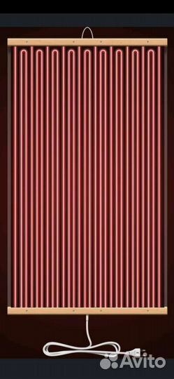 Гибкий инфракрасный обогреватель на стену Котик