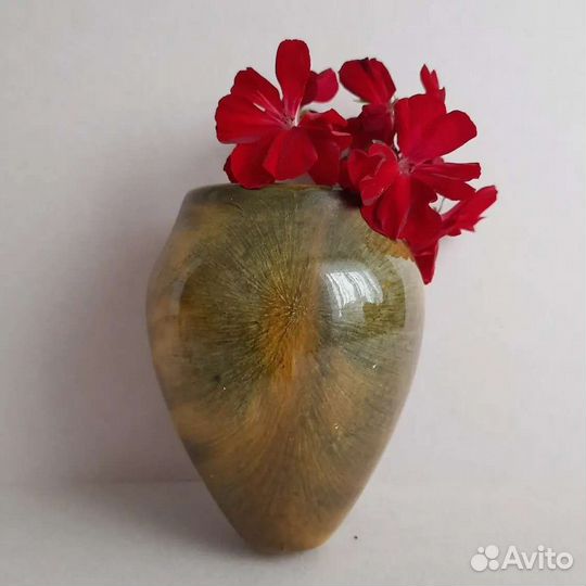 Кашпо настенное / ваза для цветов ретро винтаж