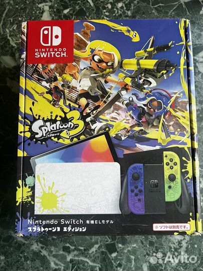 Приставка Nintendo switch oled Splatoon новая