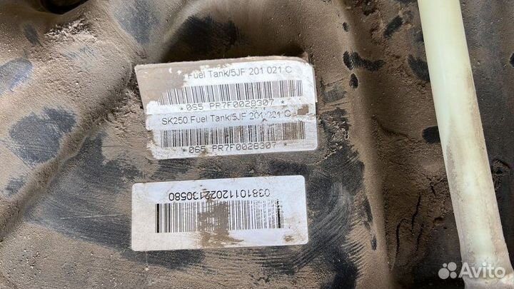 Бак топливный Skoda Fabia 2 Hb 1.4 CGG 2012