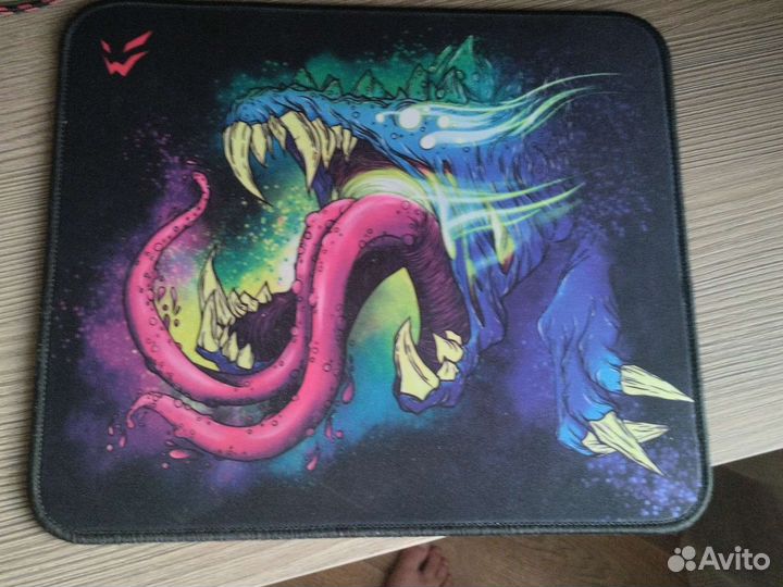 Наушники, мышка (с подсветкой), коврик