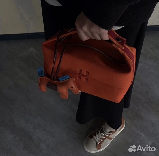 Сумка косметичка hermes