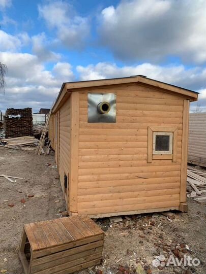 Мобильная баня 6-м