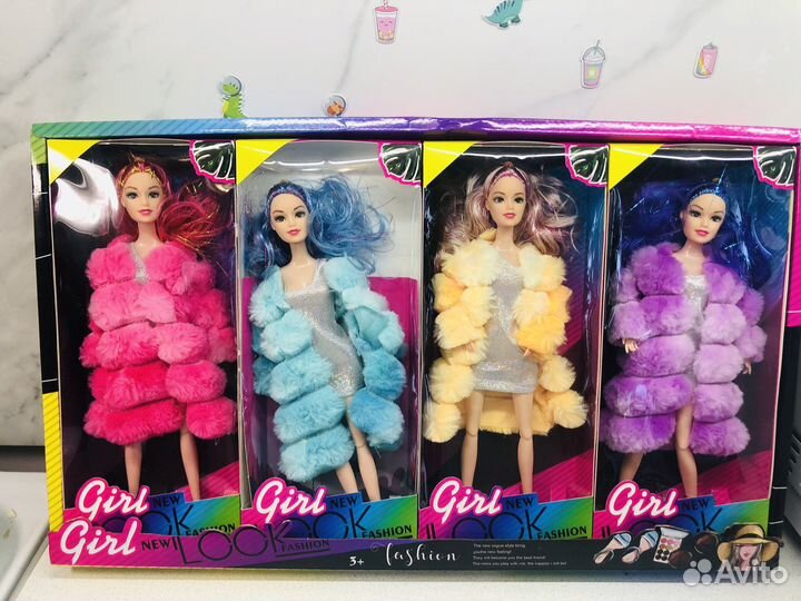 Кукла Барби Шарнирная
