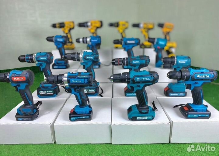 Шуруповерт Makita DeWalt Bosch бесщеточный