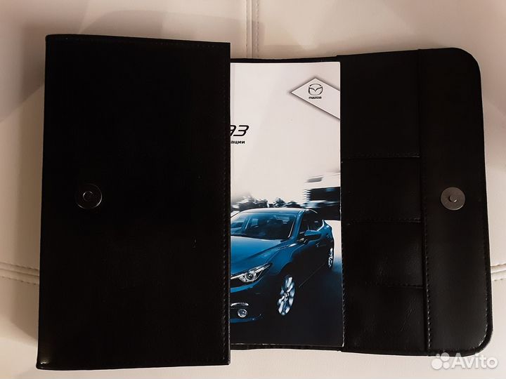 Руководство по эксплуатации Мазда 3 + Сумка кожа