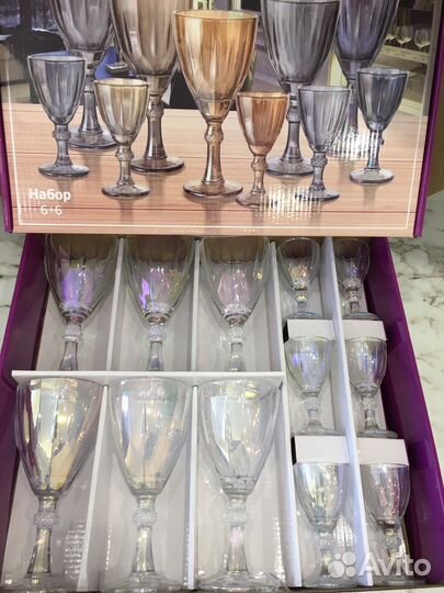 Бокалы и рюмки