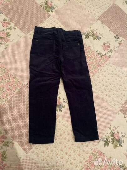 Вельветовые брюки для мальчика 104