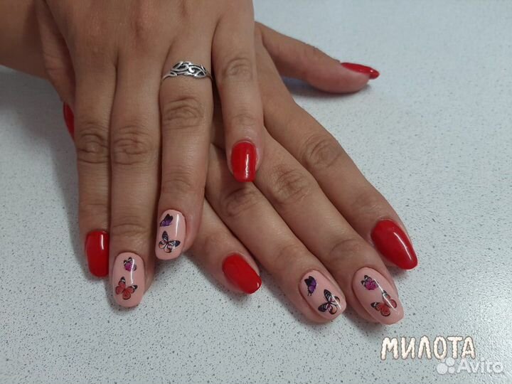 Маникюр с покрытием гель-лак