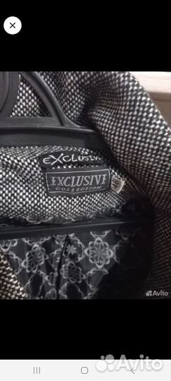 Пальто женское демисезонное 46