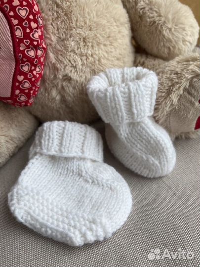 Пинетки вязаные