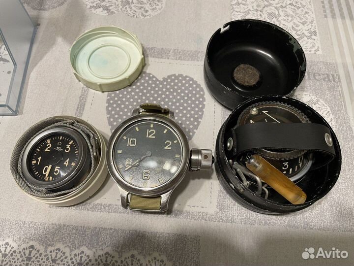 Советские водолазные часы 191-чс
