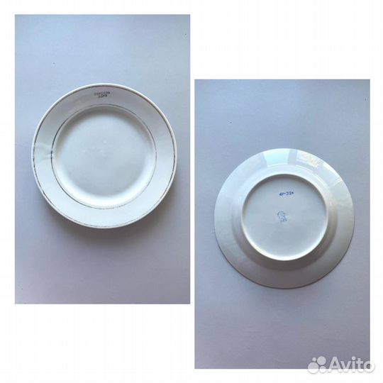 Тарелки СССР винтаж