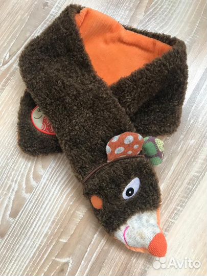 Шарфик детский мишка