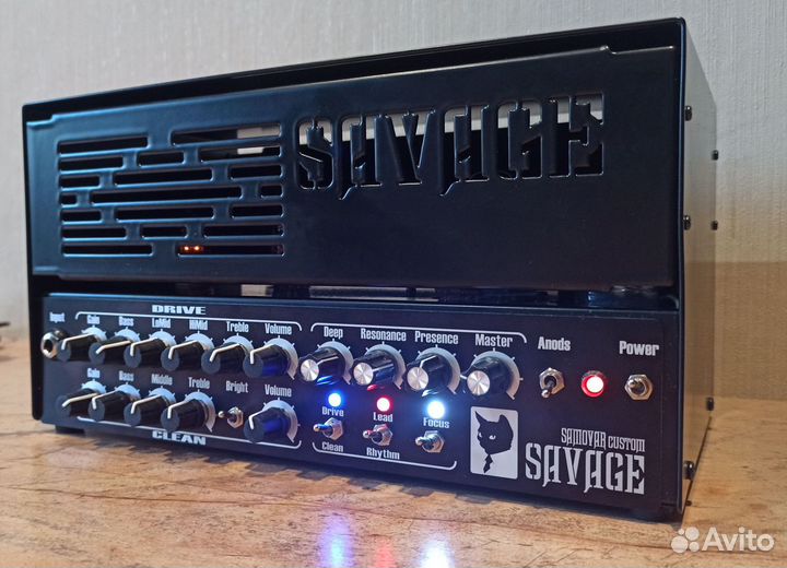 Ламповый гитарный усилитель savage