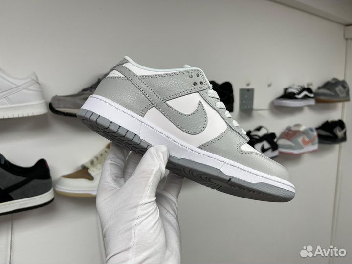 Кроссовки Nike SB Dunk Low серые