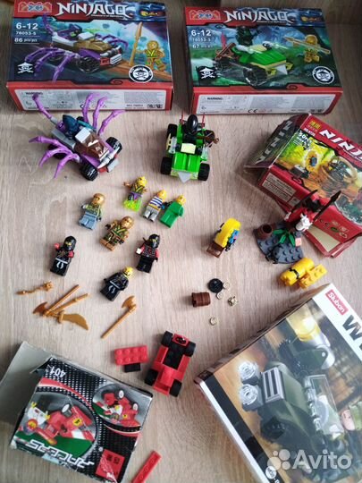 Лего Ниндзяго + игрушки в подарок