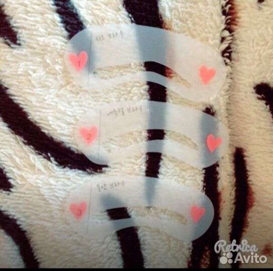 Трафарет для бровей