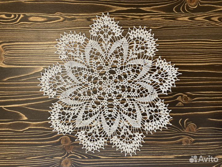 Салфетки вязаные крючком