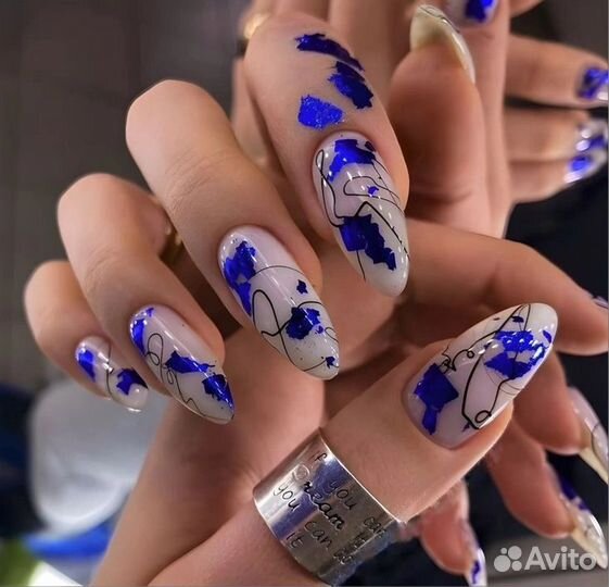 Модель на маникюр и нарашивание