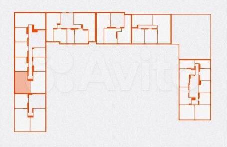 2-к. квартира, 58,9 м², 4/21 эт.