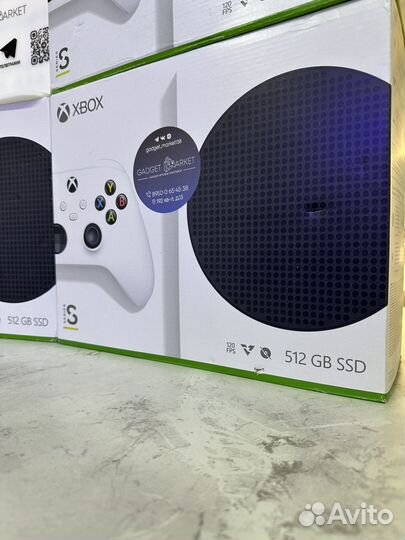Xbox Series S 512gb SSD в наличии