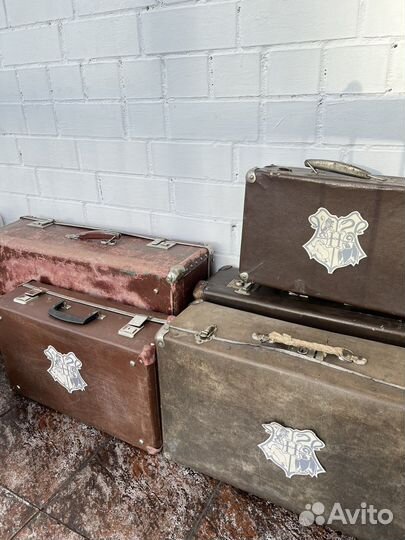 Винтажные советские чемоданы