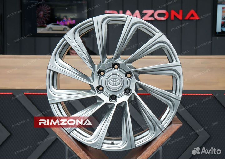 Кованые диски R22 на Toyota Prado