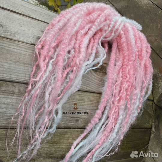 Де дреды, афро косы, натуральные дреды