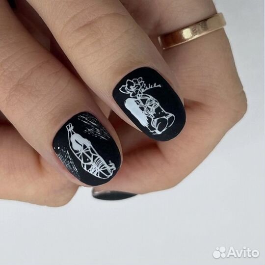 Маникюр комендантский проспект