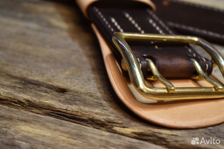 Кожаный ремень на заказ
