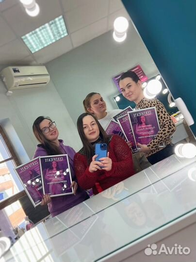 Обучение Бровист + долговременная укладка