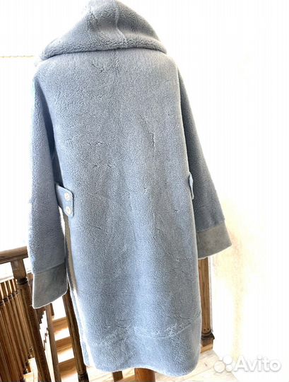Пальто из экомеха