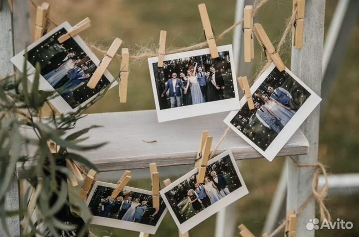 Печать Фото в стиле polaroid (полароид)