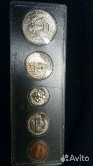 Набор Американских монет liberty 1966