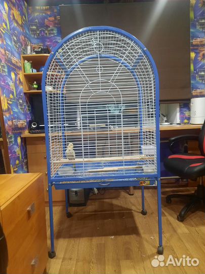 Большая клетка для птиц