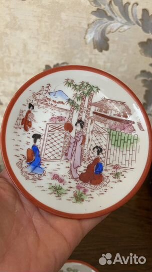 Старинные японские тарелки