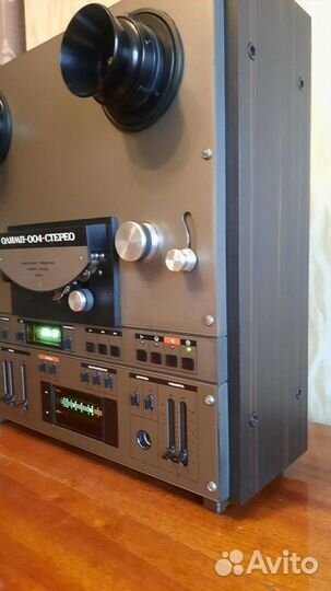 Катушечный магнитофон олимп 004