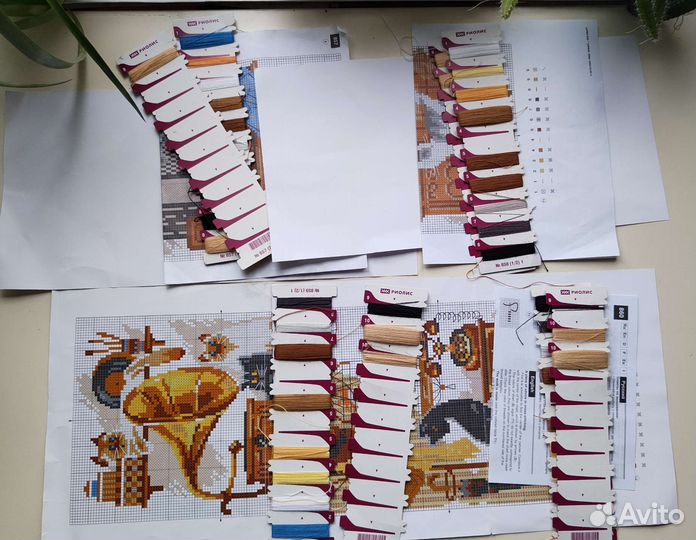 Набор для вышивания крестом риолис