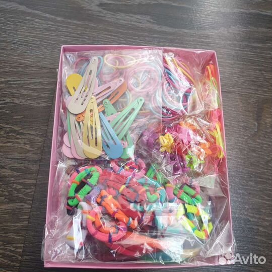 Подарочный набор резинок и заколок