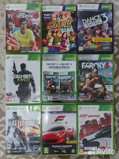 Игры для xbox 360 (Лицензия)