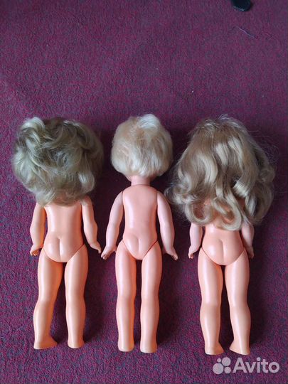 Куклы гдр, ссср,кукольное постельное бельё