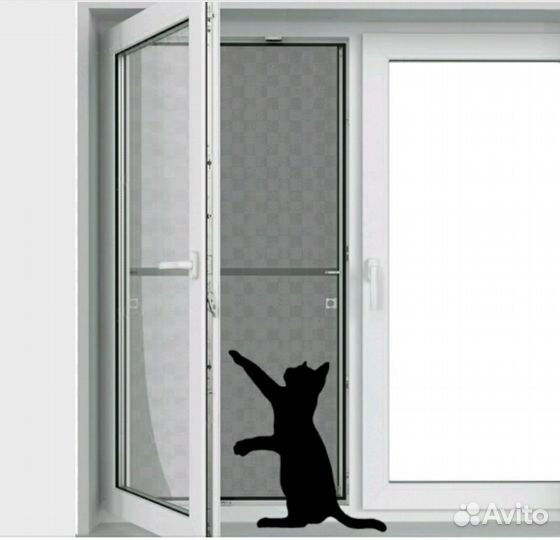 Москитная сетка Антикошка