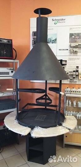 Мангал круглый