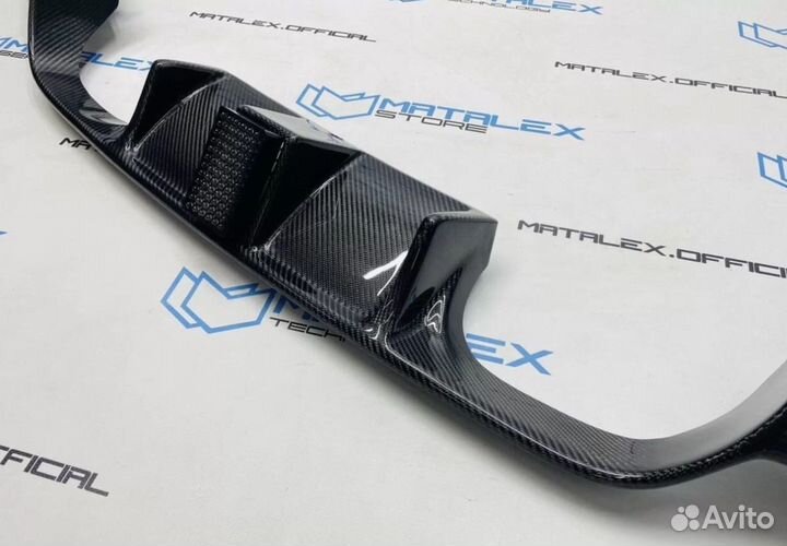 Диффузор BMW F80 F82, Vorstainer, карбон со стопом