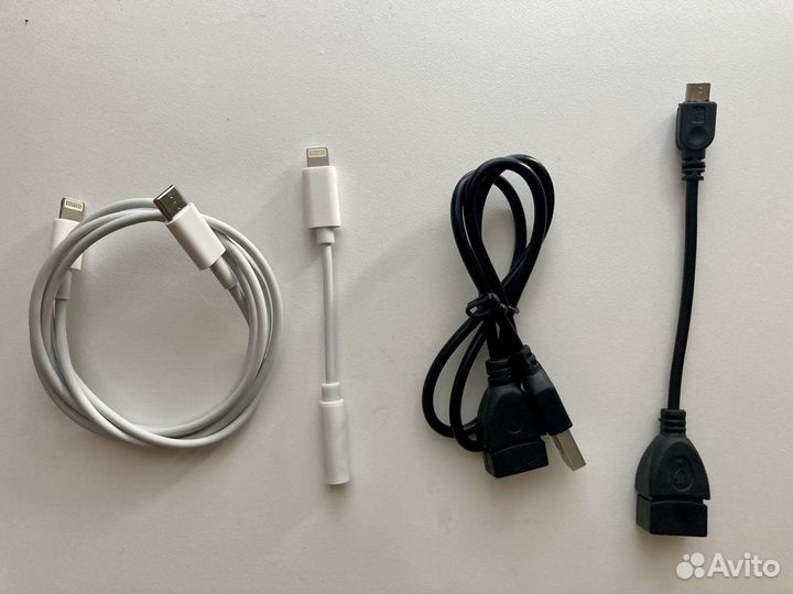 Переходники и провода iPhone Lightning/Jack/USB